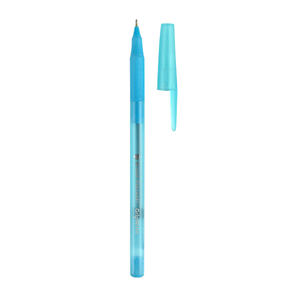 Ручка шариковая 0,7 мм "GripWrite Creative" СИНЯЯ (3 цвета)