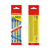 Набор из 4 ручек шариковых ErichKrause Neo® Stick Original 0.7, Super Glide Technology, цвет чернил синий (в пакете)