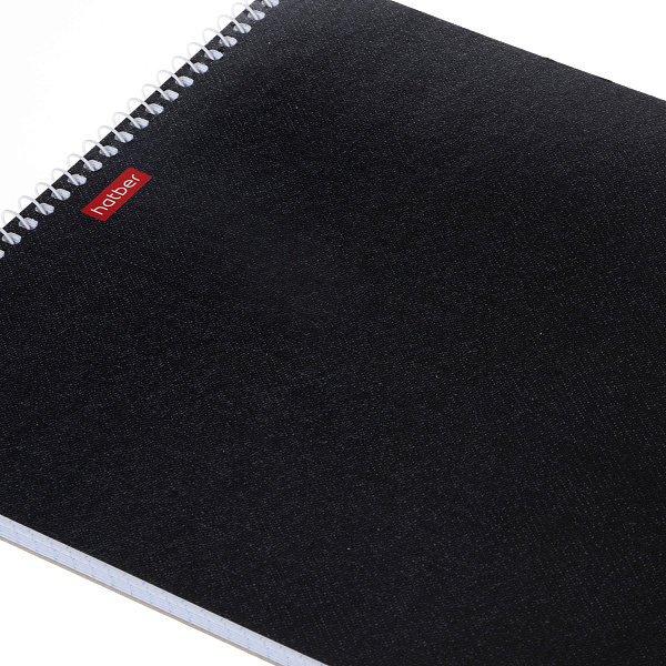 Блокнот А4 60 листов в клетку на спирали "Дух Доблесть Достоинство" жесткая подложка Обл. мел.картон УФ-лак