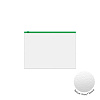 Папка на молнии А5+ Zip-пакет ErichKrause Fizzy Clear, c цветной молнией, пластик., прозрачный, ассорти (в пакете по 12 шт.)