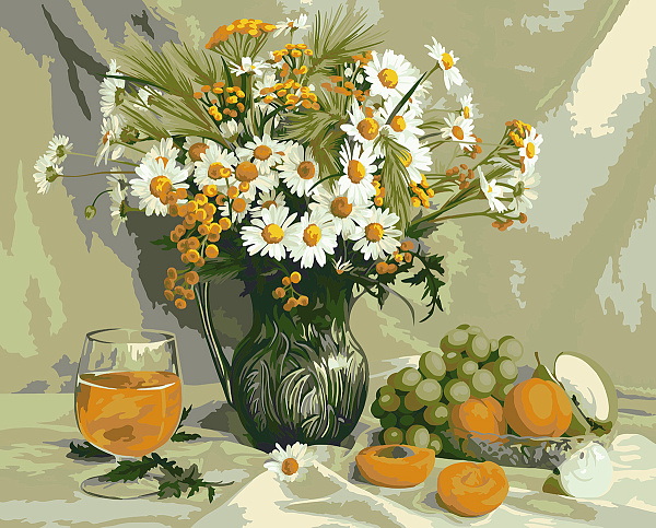 Картина по номерам 40*50 "Деревенский натюрморт" "ФРЕЯ"