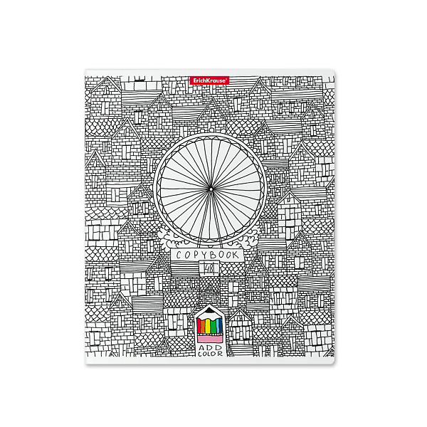 Тетрадь 48 л. кл. "Add Color. Voyage" ErichKrause 