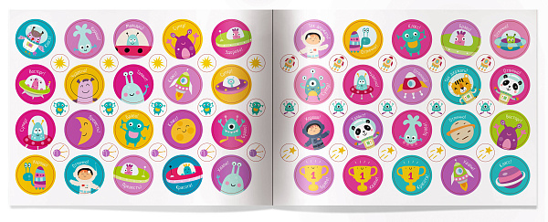 IQ игры с наклейками. Космическое путешествие 4-7 лет