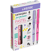 Карандаш подарочный "deVENTE. Perpetum. Pastel" с наконечником из специального металлического сплава, с ластиком внутри корпуса, цвета корпуса ассорти 3 цвета