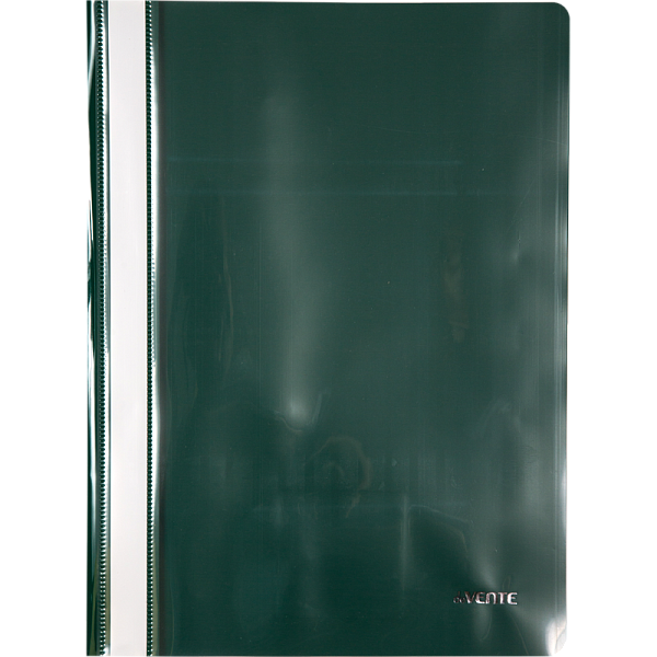 Скоросшиватель А4 "deVENTE. Marandi" с прозрачным верхним листом, 120/180 мкм, аквамариновая, индивидуальная маркировка