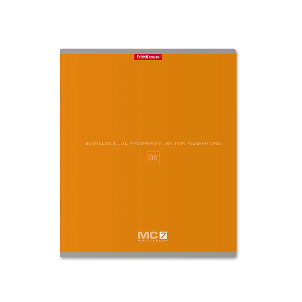 Тетрадь 96 листов в клетку  "MC-7" ErichKrause  MIX-PACK