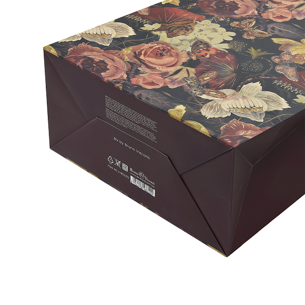Пакет подарочный PREMIUM "LUSH BOUQUET", L, 26 x 32.4 x 13 см