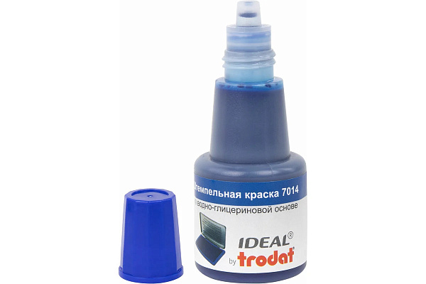 Штемпельная краска Trodat, синяя, 24 мл