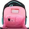 Рюкзак "deVENTE. Choice Lite. K-Pop Heartbeat" школьный жесткий 38x29x17 см (17 л) вес 800 г, плотный износостойкий полиэстер с водоотталкивающей пропиткой, 2 отделения на молнии (одно отделение с разделителями для учебников, другое отделение с 2-мя 