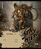 Тетрадь 24 листа в линию "Stay Wild" ErichKrause (в плёнке по 10 шт.)_MIX-PACK