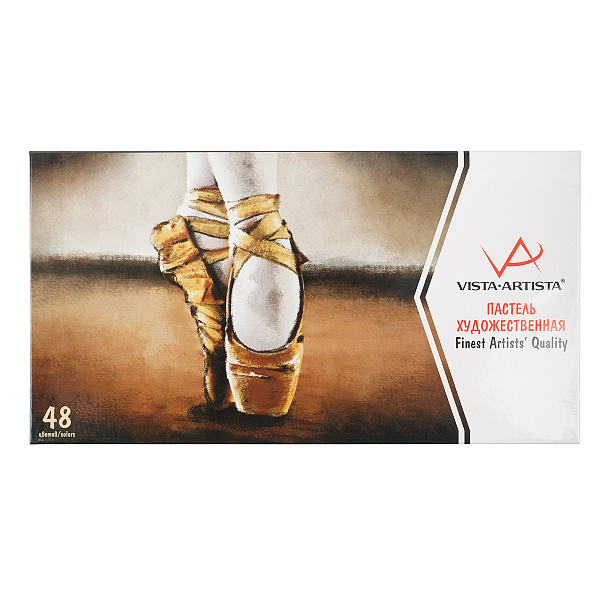 Пастель художественная 48 цв. "VISTA-ARTISTA"  картон. упак