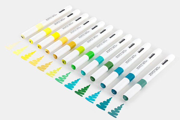 Набор маркеров-кистей акриловых "SKETCH&ART" 36 ЦВ.