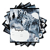 Тетрадь 18 листов в линию "Timber Wolf" ErichKrause (в плёнке по 10 шт.)_MIX-PACK