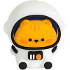 Точилка 1 отв. deVENTE. Space Team, пластиковая с покрытием Soft 