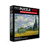 Пазл Мировые шедевры искусства 1000 эл. "Пшеничное поле с кипарисами, Винсент ван Гог" "ФРЕЯ"