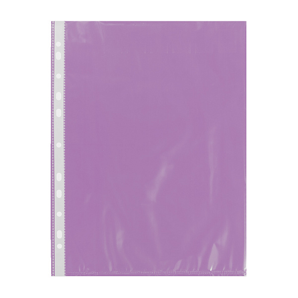 Папка-вкладыш цветной A4 50 шт. 35 мкм матовый фиолетовый "Expert Complete" Premier EC260803