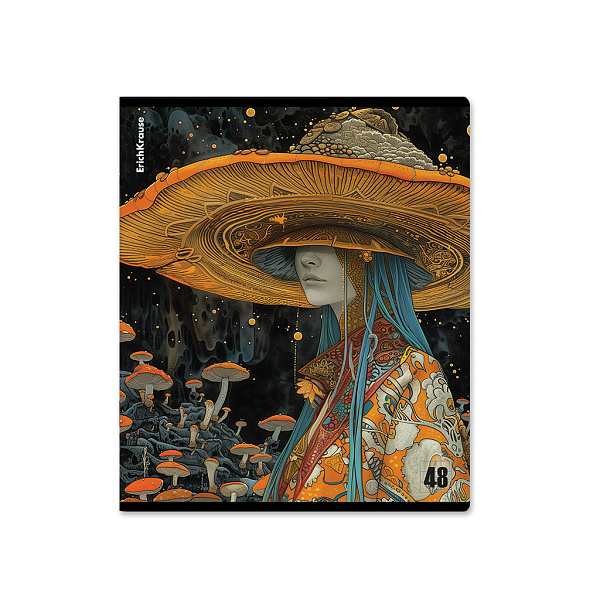 Тетрадь 48 л. кл. "Forest Fashion", твин-лак ErichKrause _MIX-PACK