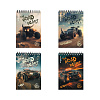 Блокнот А6 80 л. на спирали ErichKrause Road Beast, MIX-PACK