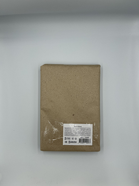 Картон белый Мелованный А4, 100 листов, односторонний, 200г/м, в крафт-бумаге