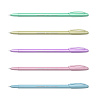 Набор из 4 ручек шариковых ErichKrause Neo® Stick Pastel 0.7, Super Glide Technology, цвет чернил синий (в пакете)