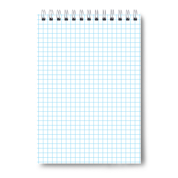 Блокнот А5 40 л. кл. на гребне "Взгляд в будущее" 01267  "Светоч"