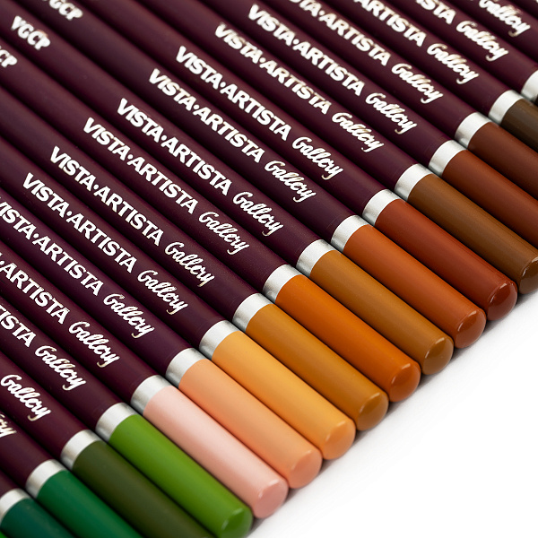 Карандаши 72 цв. "VISTA-ARTISTA" "Gallery"   заточенный, подарочная упаковка