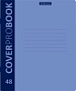 Тетрадь с пластиковой обложкой на скобе ErichKrause® Neon, голубой, А5+, 48 л. клетка 