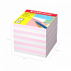 Блок бумаги  9*9*9см ErichKrause запасной розовый