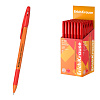Ручка шариковая ErichKrause R-301 Stick&Grip Orange 0.7, КРАСНАЯ