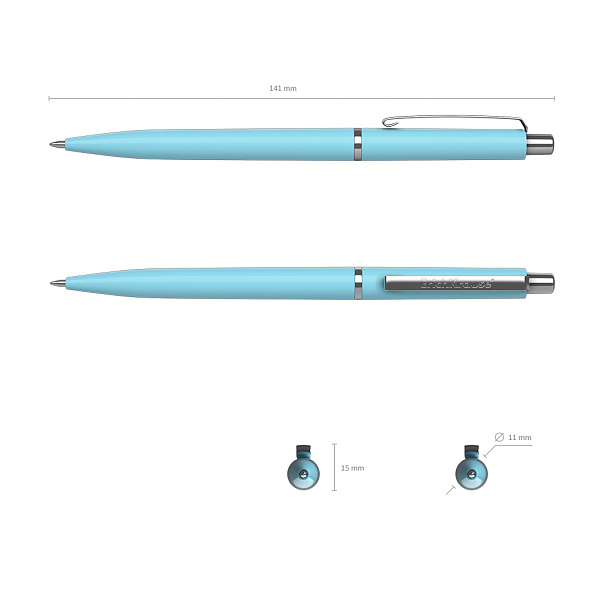 Ручка шариковая автомат. 0,7 мм ErichKrause® Smart Pastel, СИНЯЯ, (в коробке )