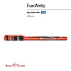Ручка шариковая 0,5 мм "FunWrite. Keep Away. Stop" СИНЯЯ 