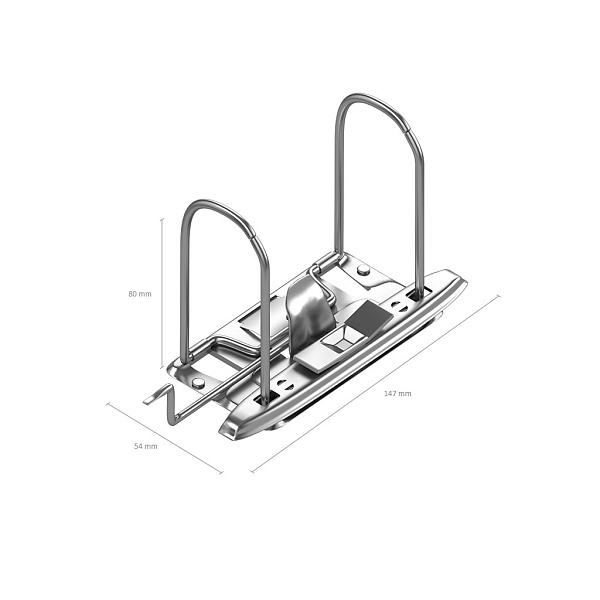 Папка-регистратор 80 мм ErichKrause, Business, А4, черный