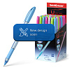Ручка шариковая ErichKrause® U-109 Spring Stick&Grip 1.0, Ultra Glide Technology, цвет чернил синий (в коробке по 50 шт.)