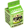 Ластик "deVENTE. So Sweet" синтетический каучук, в форме куба, цветной, с запечаткой оригинального дизайна, 20x20x20 мм, индивидуальная упаковка в виде молочного пакета, с индивидуальной маркировкой