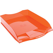 Лоток горизонтальный "deVENTE. Air" полупрозрачный красный