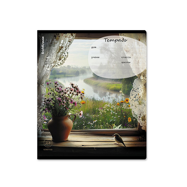 Тетрадь 24 листа в клетку ErichKrause Countryside, MIX-PACK