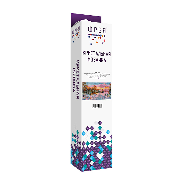 Алмазная мозаика 50*30 "ФРЕЯ" "Домик на опушке"