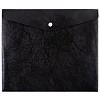 Папка-конверт для тетрадей с кнопкой A5+ "Expert Complete" Premier 180 мкм волокно . черный new ЕС2113001