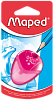 Точилка 1 отв. Maped I-GLOO, с полупрозрачн.контейнером, дисплей