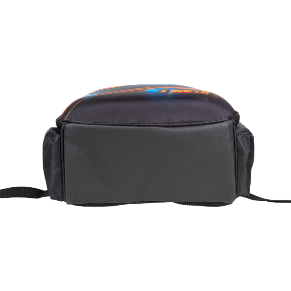 Рюкзак "Attomex. Optima. No Limits" школьный жесткий 37x28x18 см (17 л) вес 700 г, плотный износостойкий полиэстер с водоотталкивающей пропиткой, 1 отделение на молнии с разделителями для учебников c фиксатором на липучке, 2 боковых кармана сеткой на