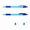 Ручка шариковая автомат. ErichKrause U-209 Neon Matic&Grip 1.0, Ultra Glide Technology, СИНЯЯ