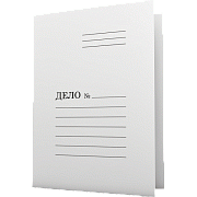Обложка Дело картонная 450г/м2 мелованная белая ОД 45/97 М 1708