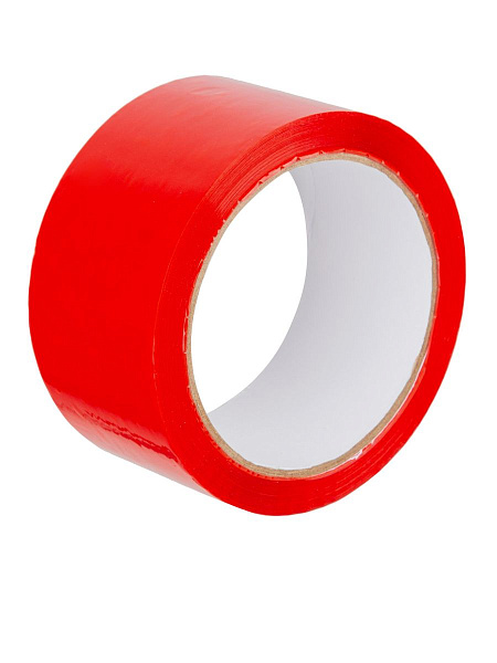 Клейкая лента упаковочная 48мм*40м, 52мкм INDEX красная (6шт в пленке/72шт в коробке)