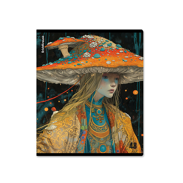 Тетрадь 48 л. кл. "Forest Fashion", твин-лак ErichKrause _MIX-PACK