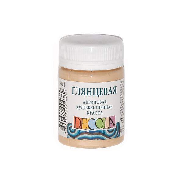 Акрил 50 мл глянц. Декола Телесная 