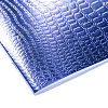 Тетрадь 48 листов в клетку Обл. Бумвинил METALLIC тиснение CROCO Синий 60-65г/кв.м на скобе 