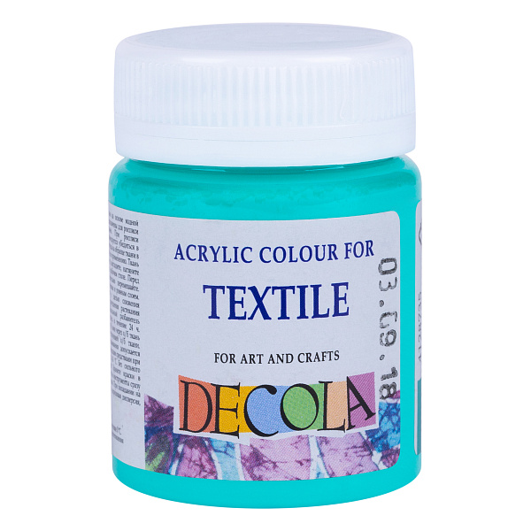 Акрил ткань 50 мл Декола Мятная 