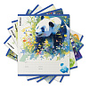 Тетрадь 24 листа в линию "Flower Panda" ErichKrause (в плёнке по 10 шт.)_MIX-PACK