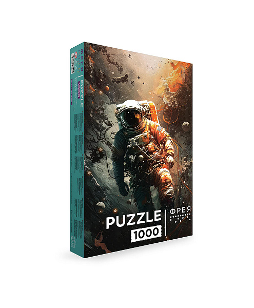Пазл 1000 эл. "Космонавт в бесконечности" "ФРЕЯ"
