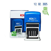 Датер-мини автомат S 120 bank, месяц цифрами, шрифт 3,8 мм